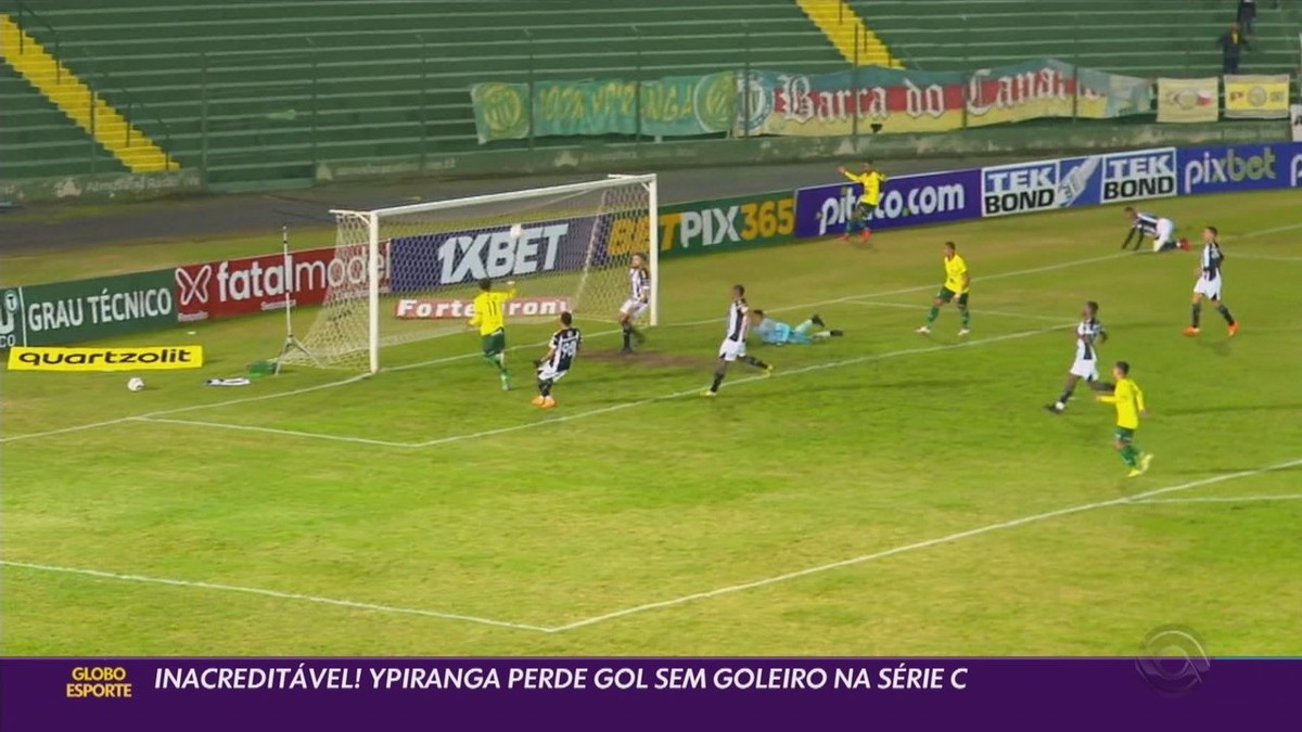 Atacante Do Ypiranga Rs Perde Gol Inacredit Vel Em Jogo Da S Rie C