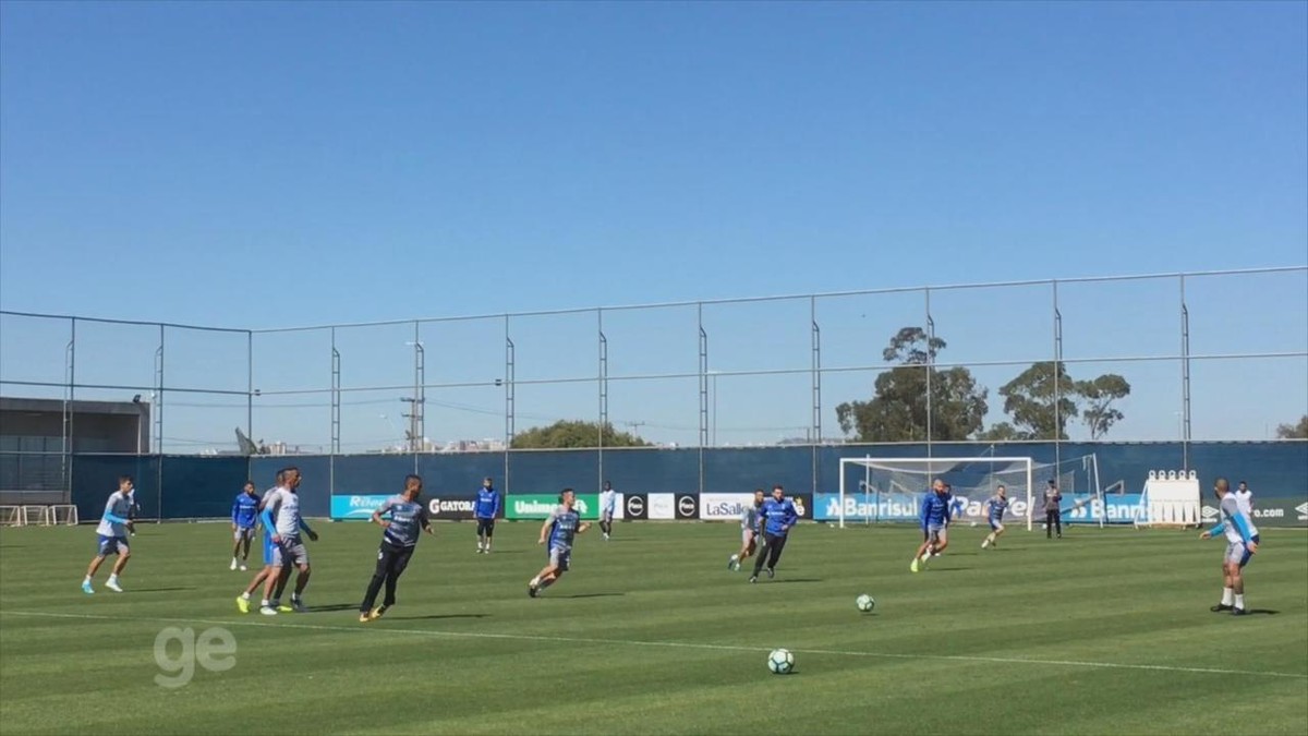 Renato Fecha Ltimo Treino Do Gr Mio Antes De Decis O Contra O Cruzeiro