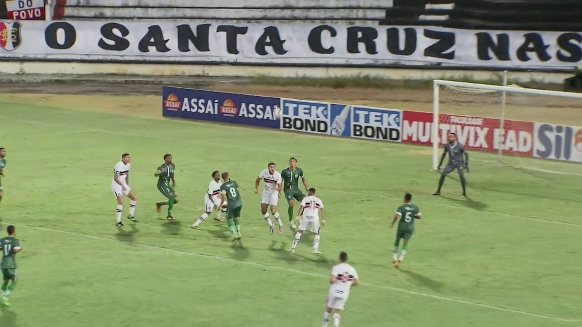 Santa Cruz 0 X 0 Floresta Veja Os Melhores Momentos Da Partida