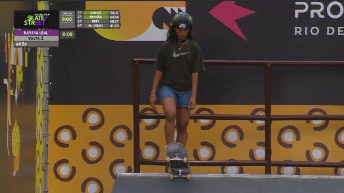 Rayssa Leal Faz Maior Nota Do Feminino E Avan A Final Do Stu Pro Tour