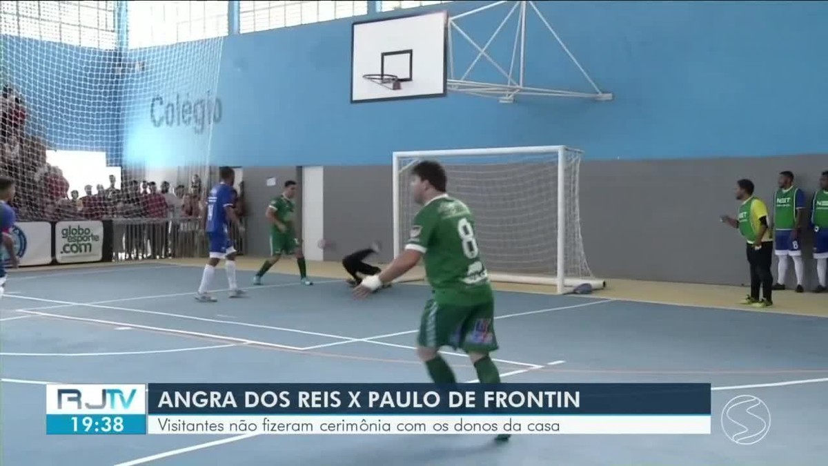 Luc O Brilha No Gol E Na Linha E Paulo De Frontin Vence Angra Dos Reis