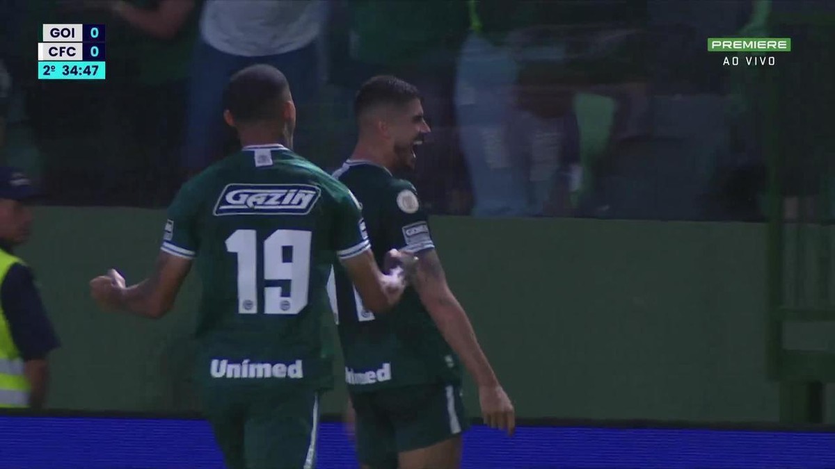 Goiás 1x0 Coritiba veja o gol e os melhores momentos da 20ª rodada do