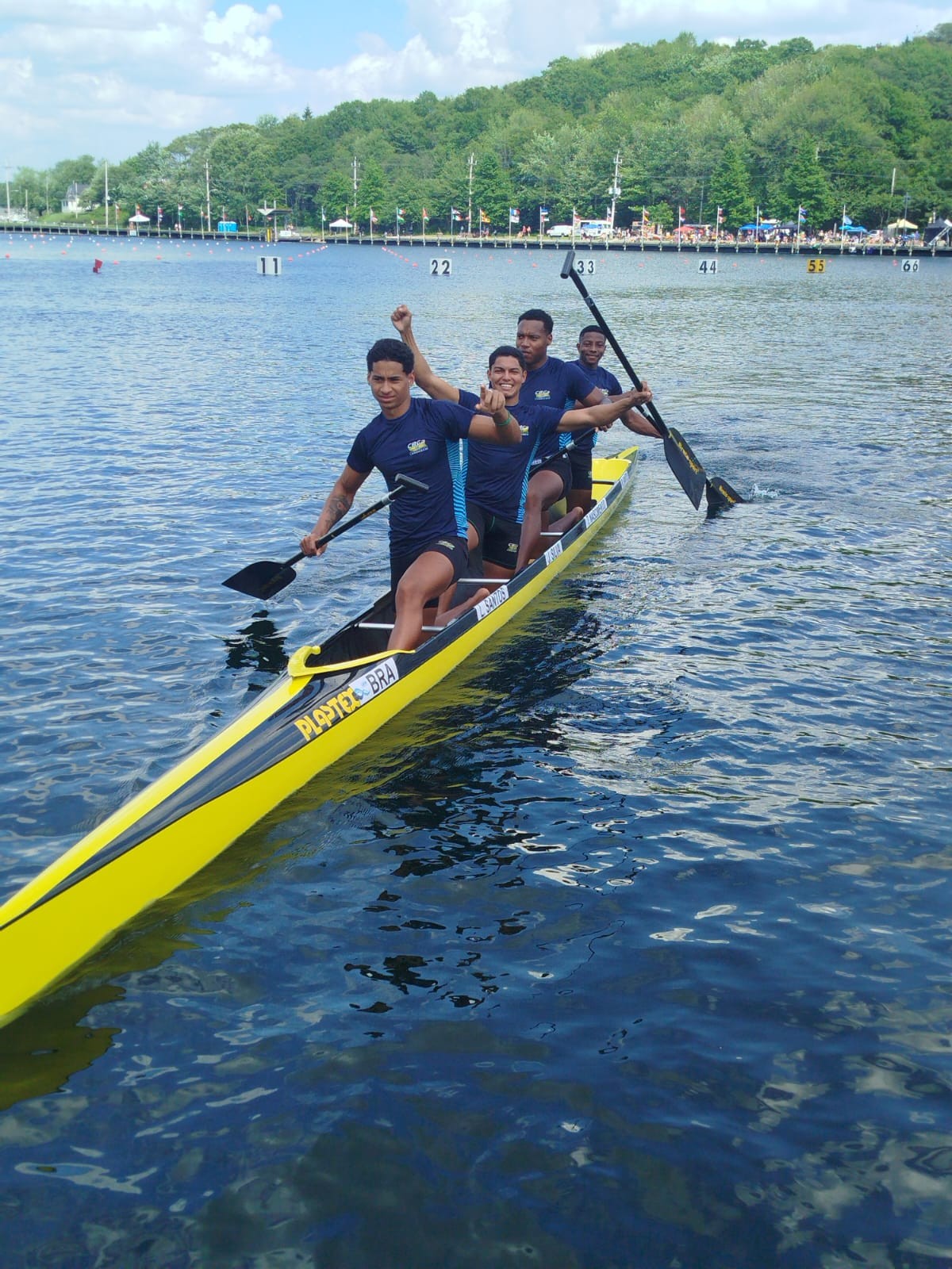 Brasil fatura dois ouros no Mundial Júnior de canoagem no Canadá
