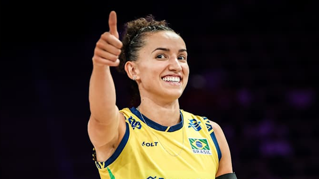 Gabi antes de Brasil x Japão