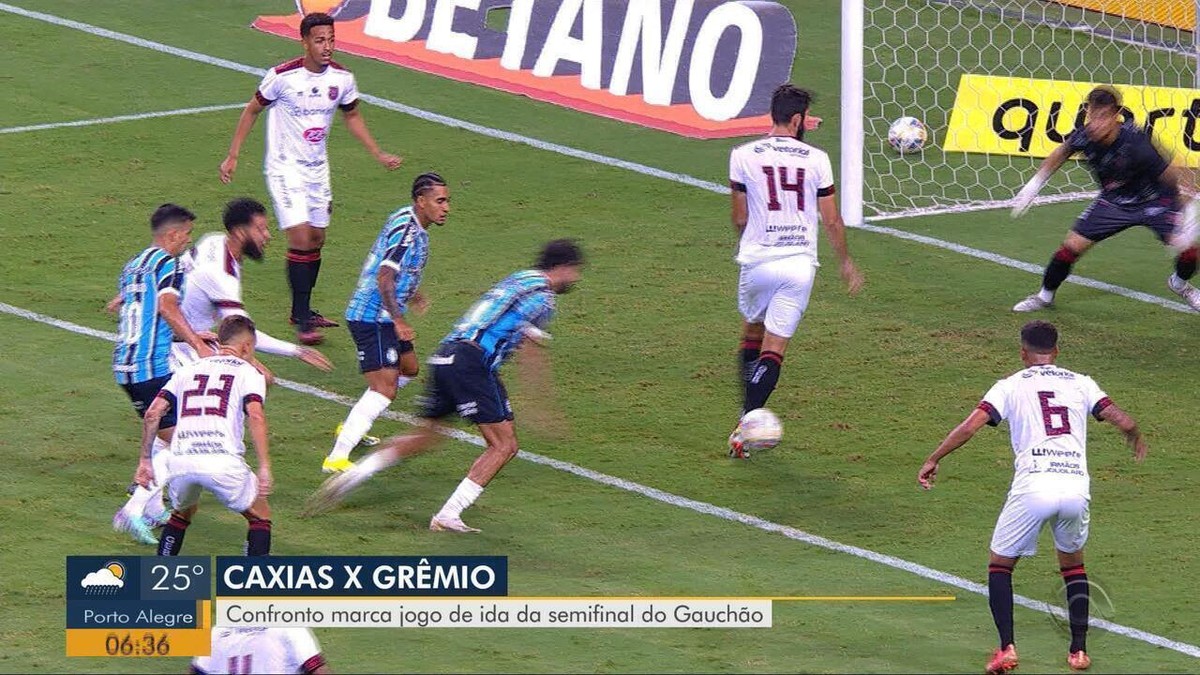 Partida entre Caxias e Grêmio: transmissão ao vivo, horário e escalações