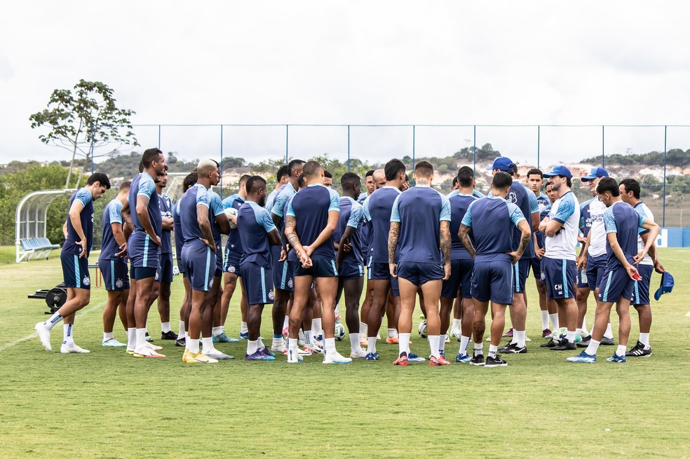 Secar o Cruzeiro ○ Reprodução do programa Globo Esporte Bahia produz