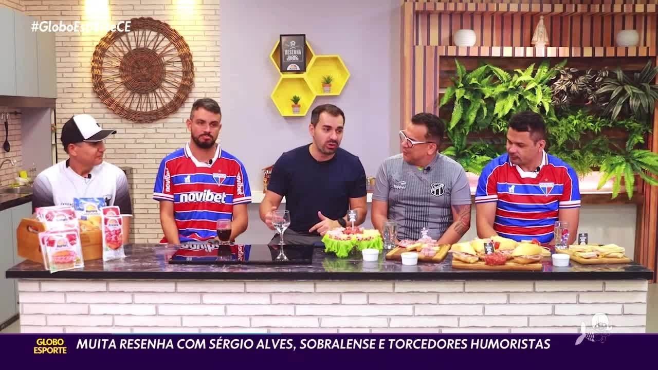 Resenha Globo Esporte: Sobralense, Sérgio Alves e torcedores humoristas participam