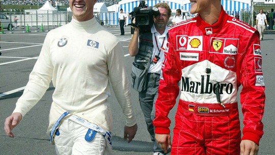 Ralf Schumacher diz que nem Hamilton chegará nas conquistas do irmão Michael