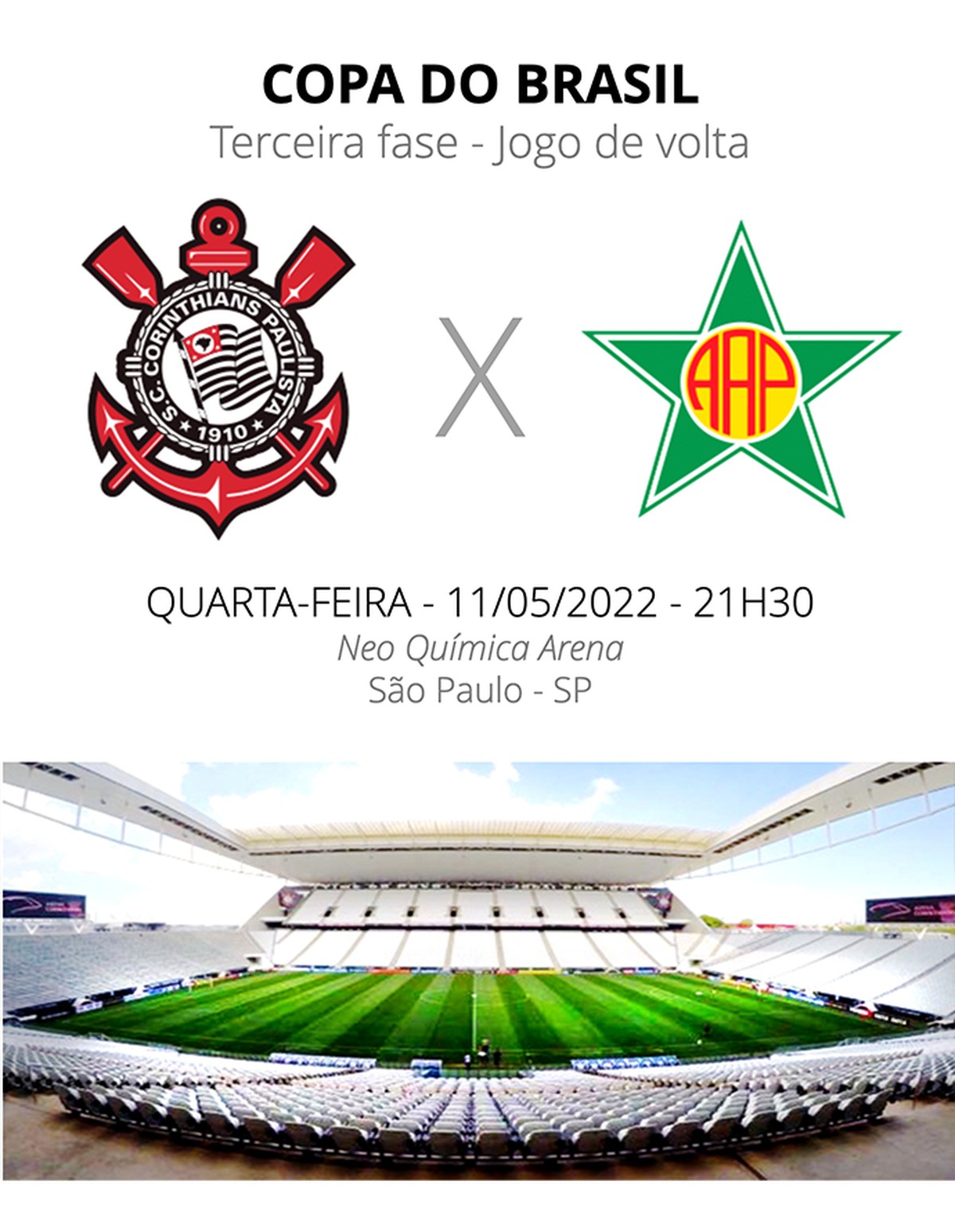 Portuguesa x Corinthians: Onde assistir ao jogo do Paulistão