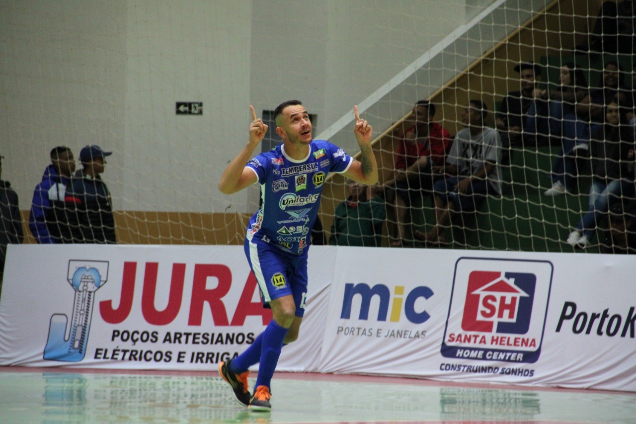 Dieguinho desfalca JEC no jogo de ida das quartas de final da Liga Nacional  de Futsal, futsal