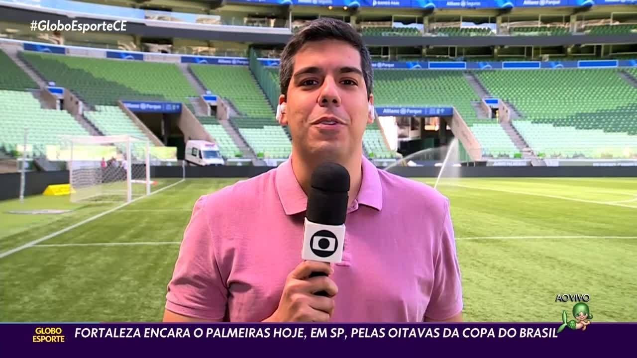Lucas Catrib traz novidades de Palmeiras x Fortaleza lá de São Paulo