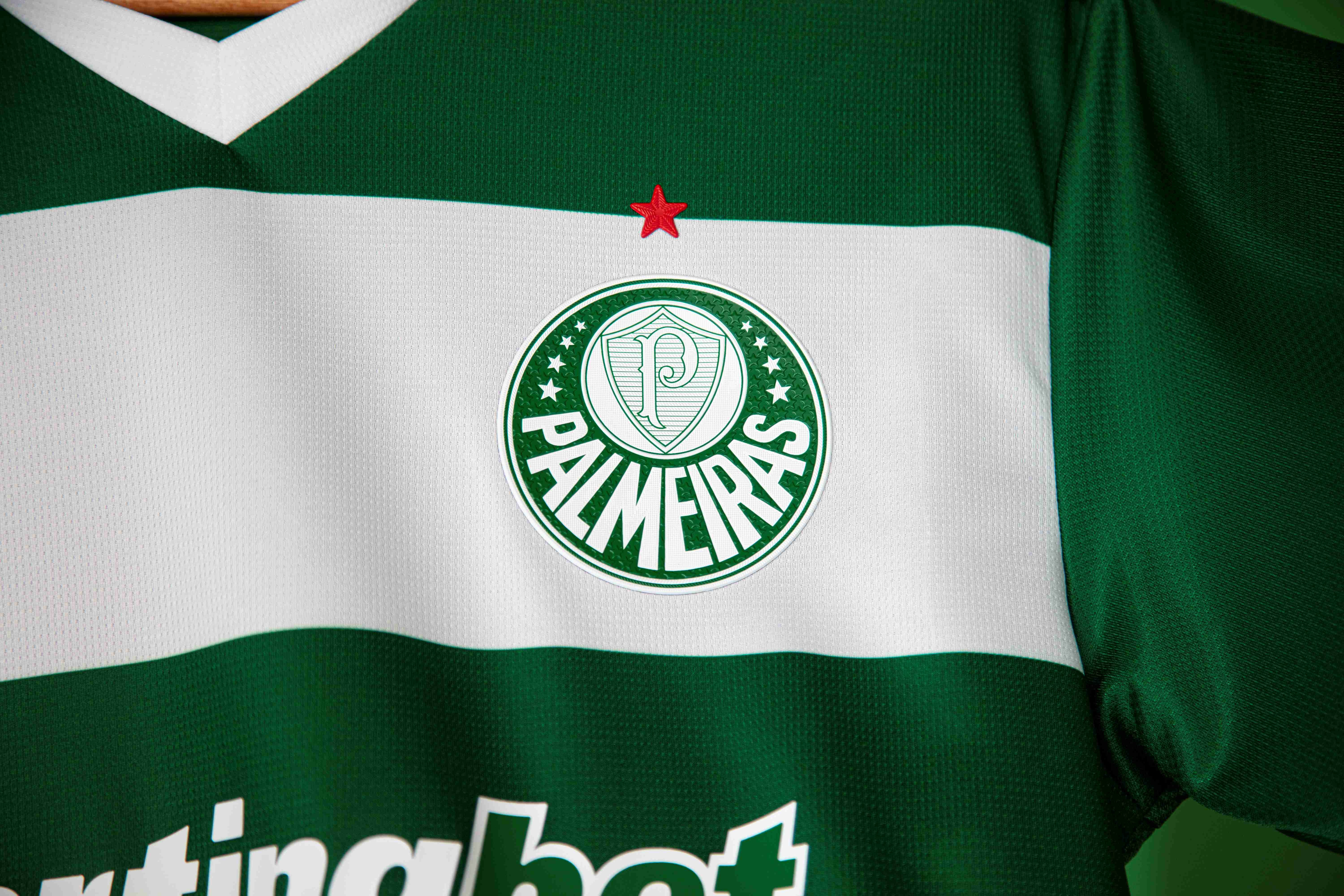 Palmeiras revela terceira camisa listrada; estreia marcada contra o Vitória empolga os fãs!