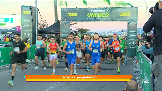 Últimos dias para o fim das inscrições da Corrida Verde - Programa: Globo Esporte SC 