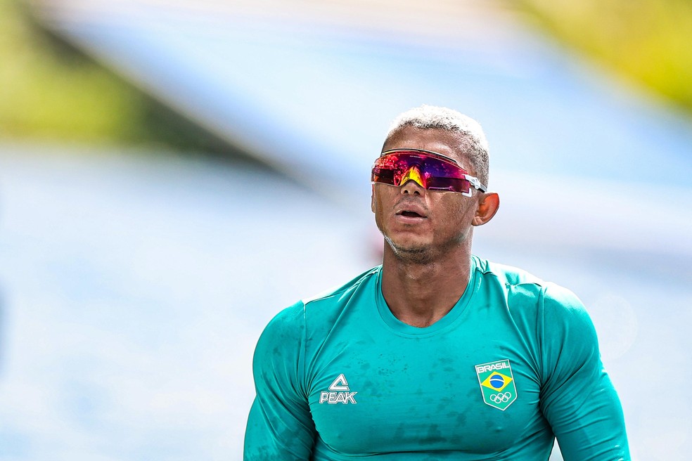 Isaquias Queiroz se classifica para as semifinais do C1 1000m — Foto: Wander Roberto/COB
