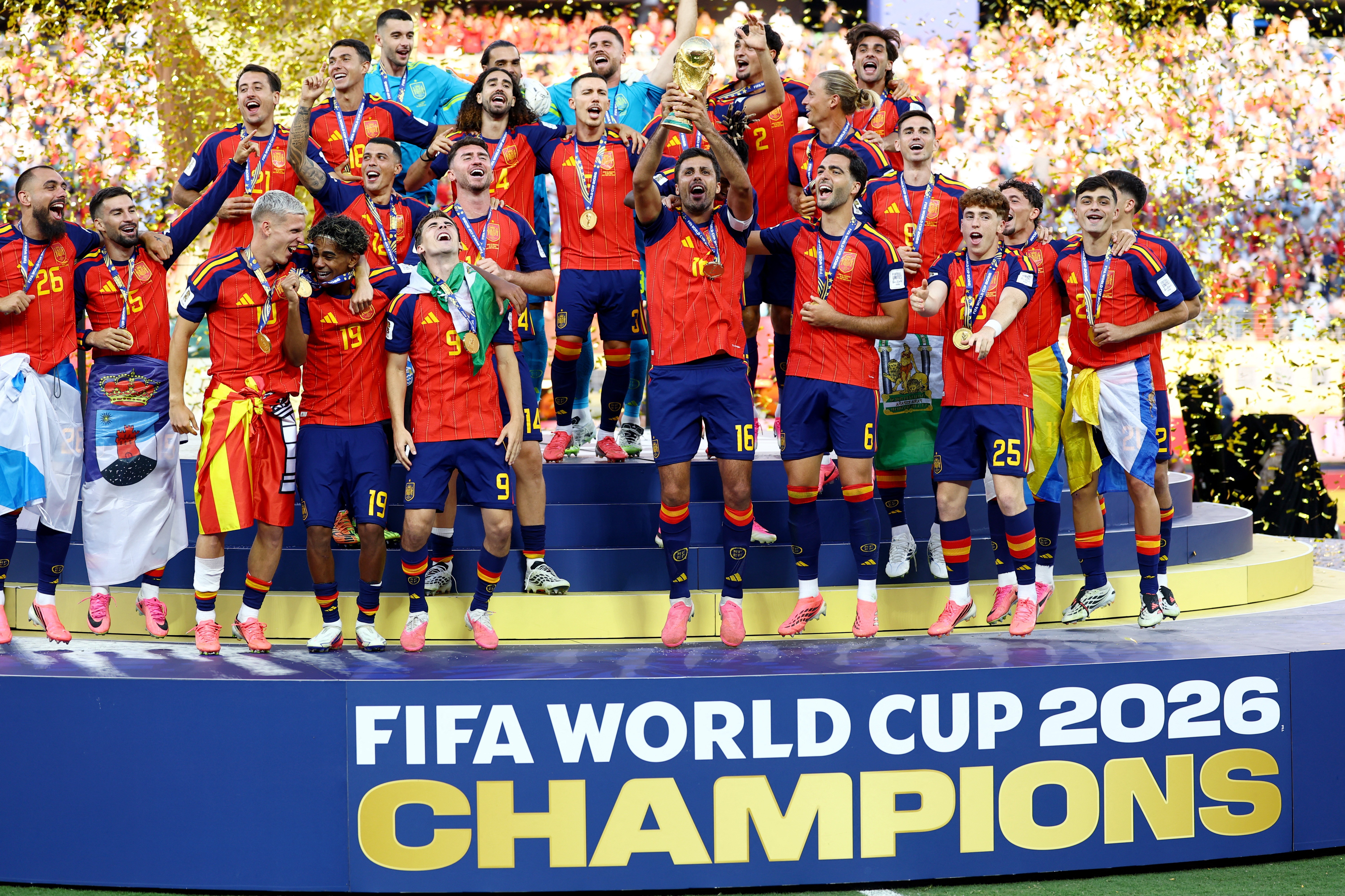 Veja quando a Espanha voltará a campo após se tornar bicampeã mundial