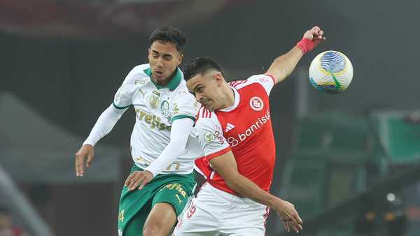 Perder para ganhar: Palmeiras e Internacional, os times em destaque no Brasileirão.