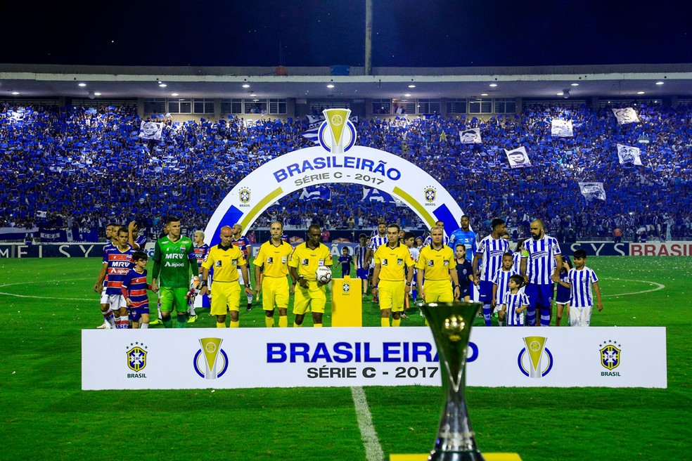CSA e Fortaleza decidiram a Série C de 2017 — Foto: Ailton Cruz/Gazeta de Alagoas