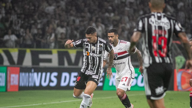 Paulinho, Wellington Rato, Atlético-MG x São Paulo, Brasileirão