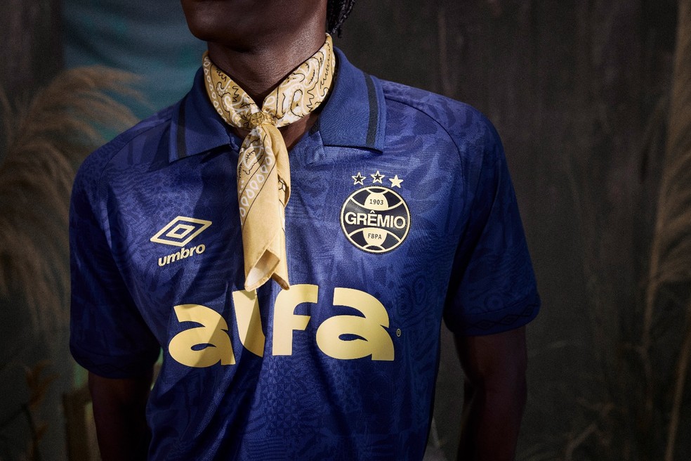 Terceira camisa do Grêmio — Foto: Divulgação/Umbro