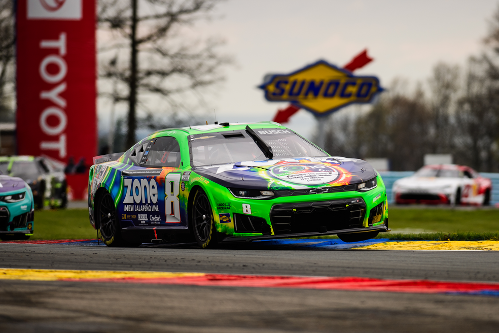Kyle Busch na corrida da NASCAR Cup Series em Watkins Glen — Foto: Orry Perce/Icon Sportswire via Getty Images