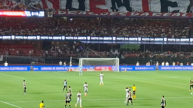 São Paulo x Santos: quase 50 mil no Morumbis