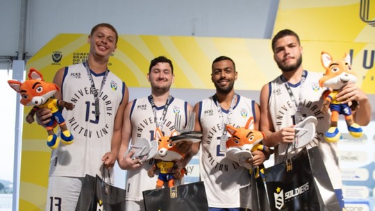 Prata no JUBs de Praia, Basquete 3x3 do AmAzonas se classifica para o Pan-Americano - Foto: (Divulgação)