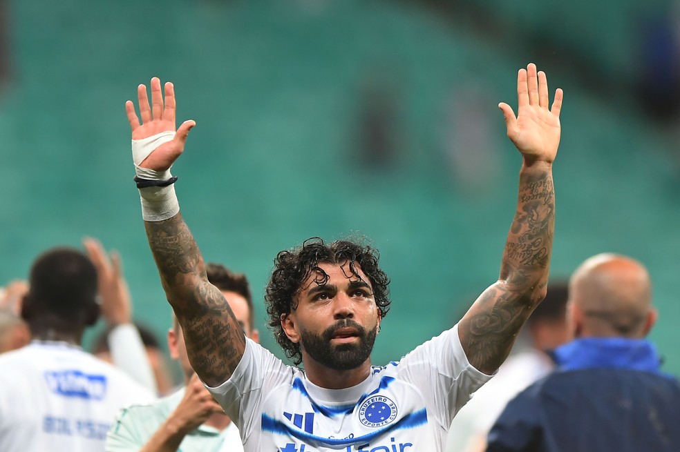 Gabigol em Bahia x Cruzeiro — Foto: Jhony Pinho/AGIF
