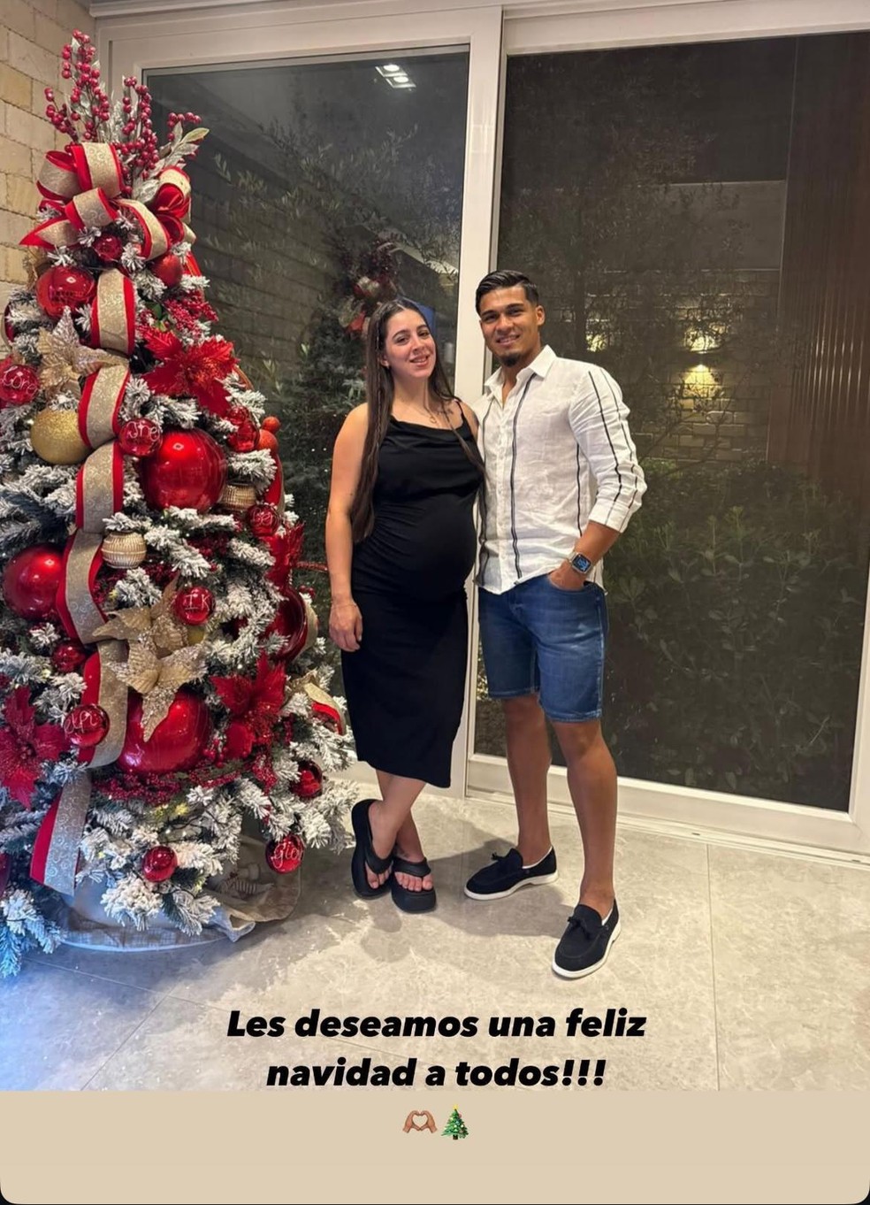 Arezzo comemora a noite de Natal — Foto: Reprodução, Instagram