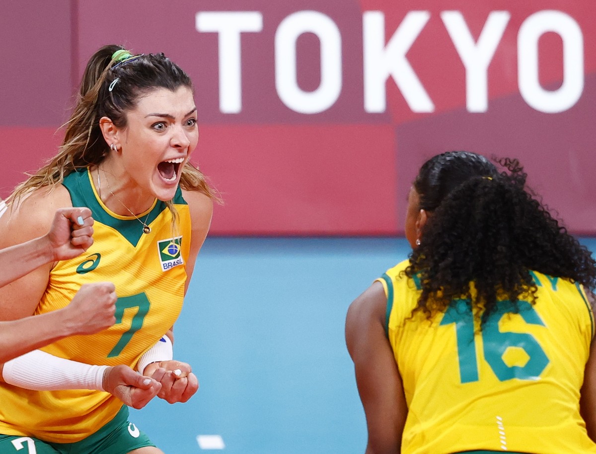 Brasil x Coreia do Sul: onde assistir a semi do vôlei feminino, olimpíadas