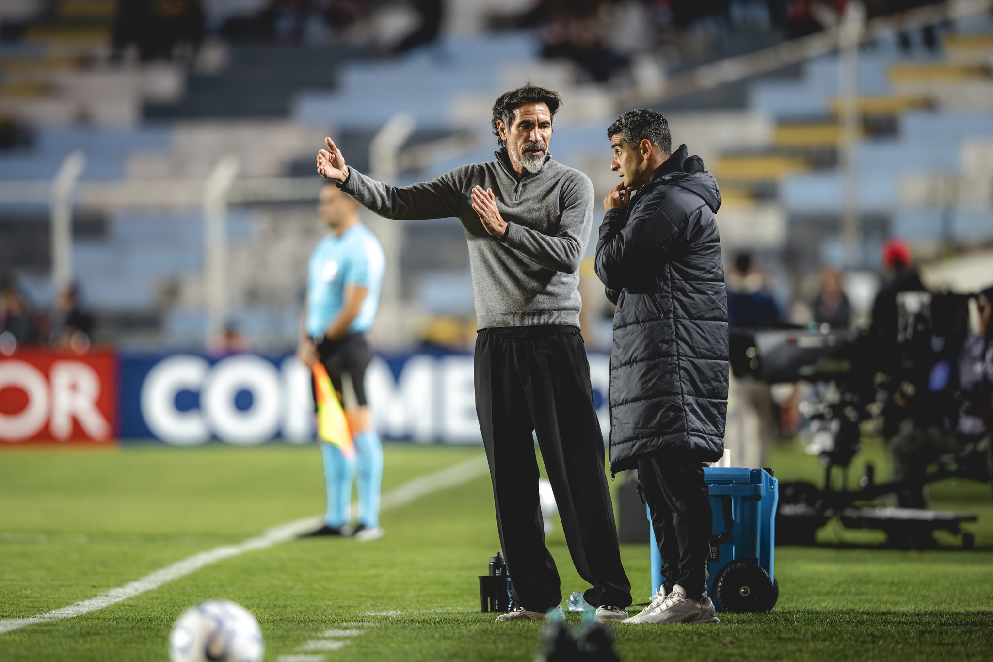 Domínguez muda tom e evita achar culpados após derrota do Atlético-MG | Ge