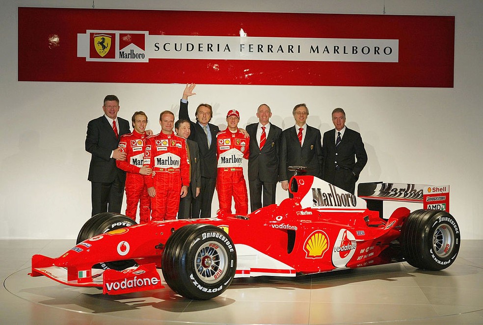 F2004 guiou Schumacher ao hepta e fechou dinastia da Ferrari | Ge