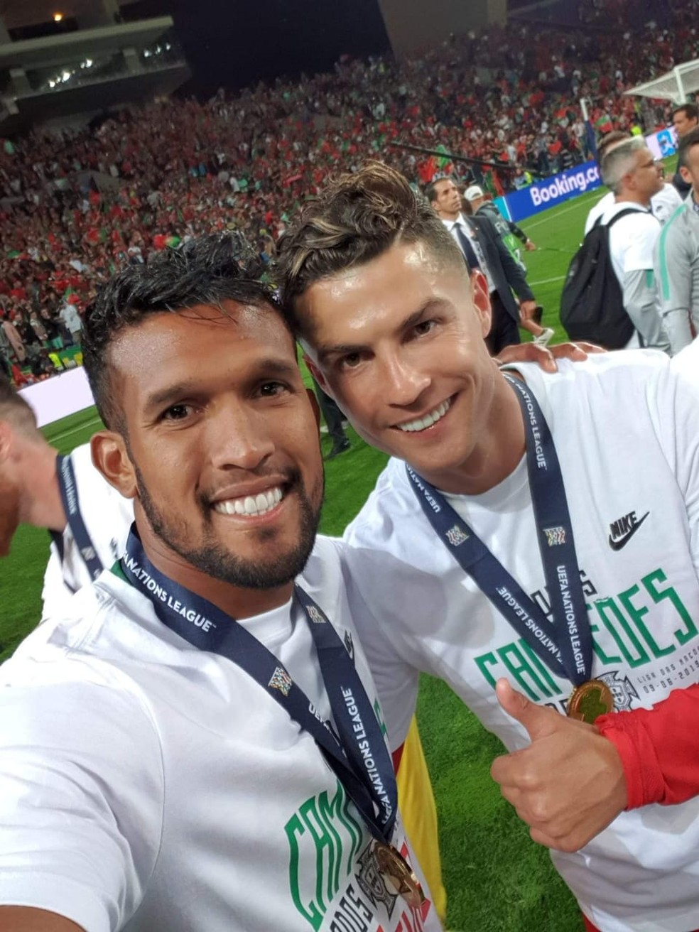 Campeão ao lado de Cristiano Ronaldo, Dyego Sousa ainda sonha com