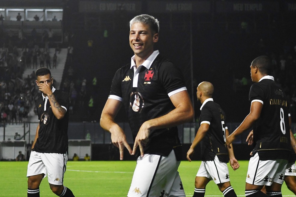 gol de Capasso, Vasco x Boavista  Foto: Andr Duro / ge