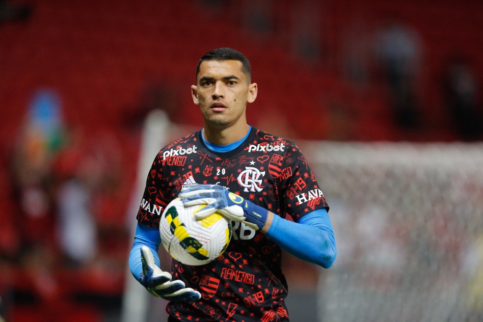 Santos está no Flamengo desde 2022 — Foto: Gilvan de Souza/Flamengo