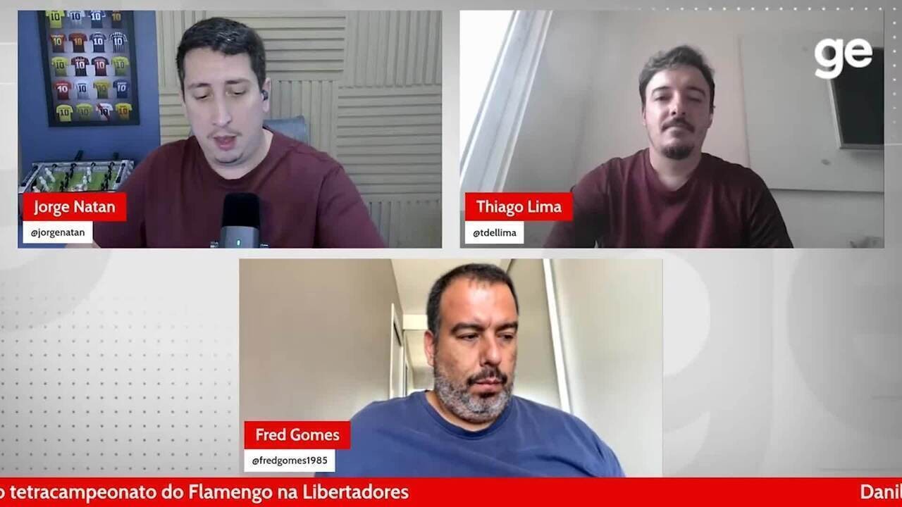 Flamengo atualiza painéis de títulos no Ninho do Urubu e celebra o tetra inédito da Libertadores