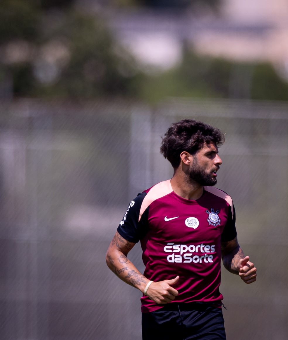Yuri Alberto pode desfalcar o Corinthians na Conmebol Libertadores — Foto: Rodrigo Coca/ Ag. Corinthians