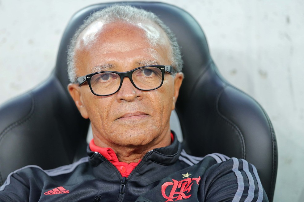 Jayme de Almeida só conseguiu ser técnico no Flamengo — Foto: Heuler Andrey/Dia Esportivo/Estadão Conteúdo