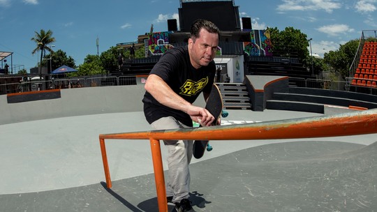 Ícone do skate nos anos 90, Ferrugem sonha com vaga na Olimpíadabetfair casino ao vivoTóquio 