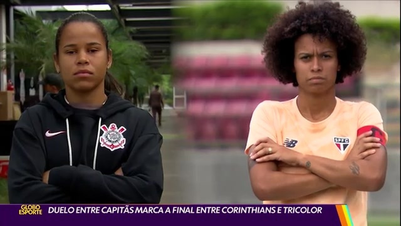 Duelo entre capitãs marca a final entre Corinthians e São Paulo no Brasileirão Feminino