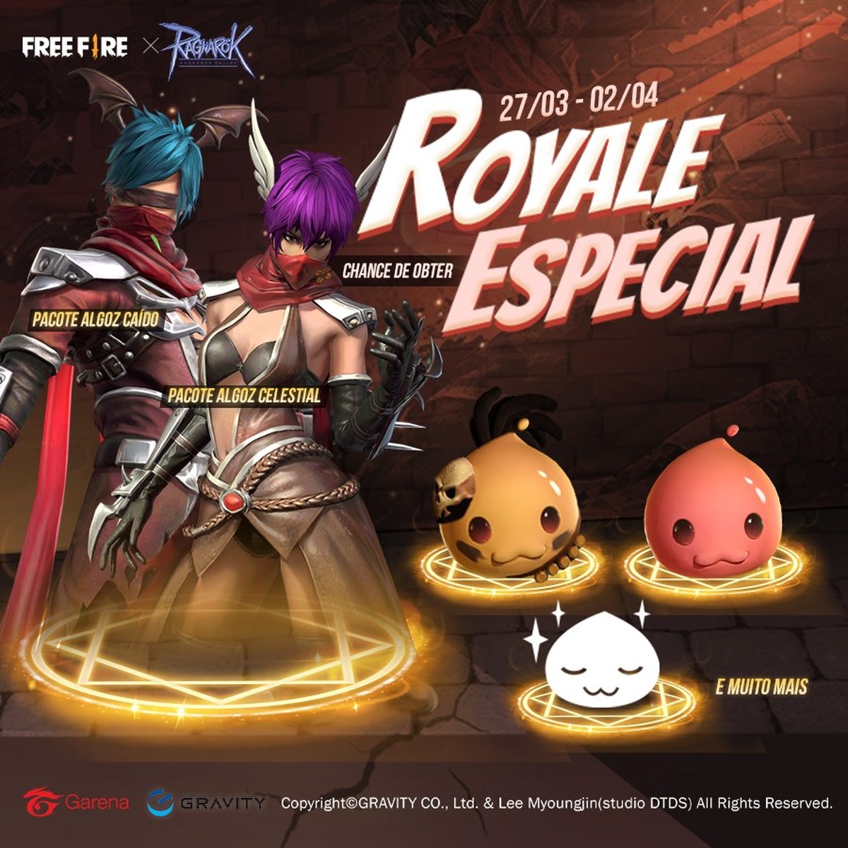 Free Fire: saiba como conseguir skins do Ragnarok no Royale Especial ...