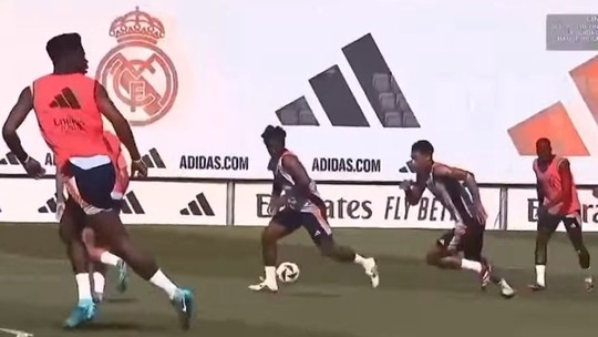 Jogada com Endrick, Mbappé e Bellinghampontos 1xbettreino empolga o Real Madrid; veja vídeo 