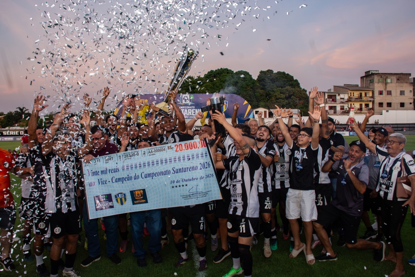 Craque, artilheiro, melhor goleiro e autor do gol mais bonito: confira os premiados do Campeonato Santareno Principal