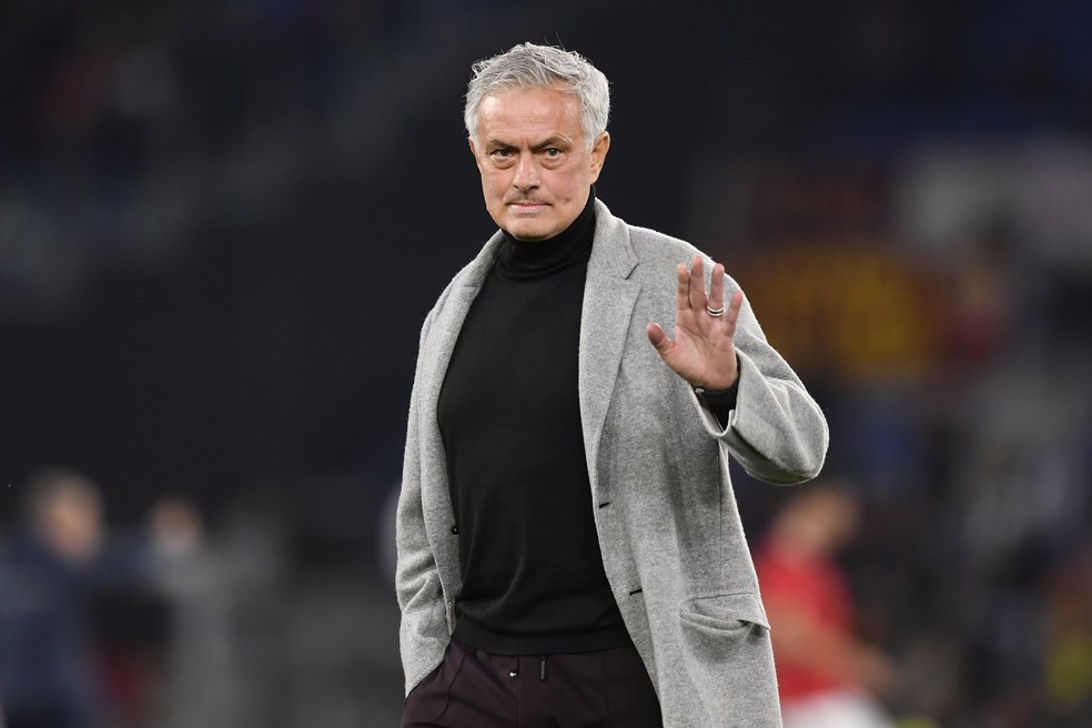 José Mourinho Roma — Foto: Getty Images