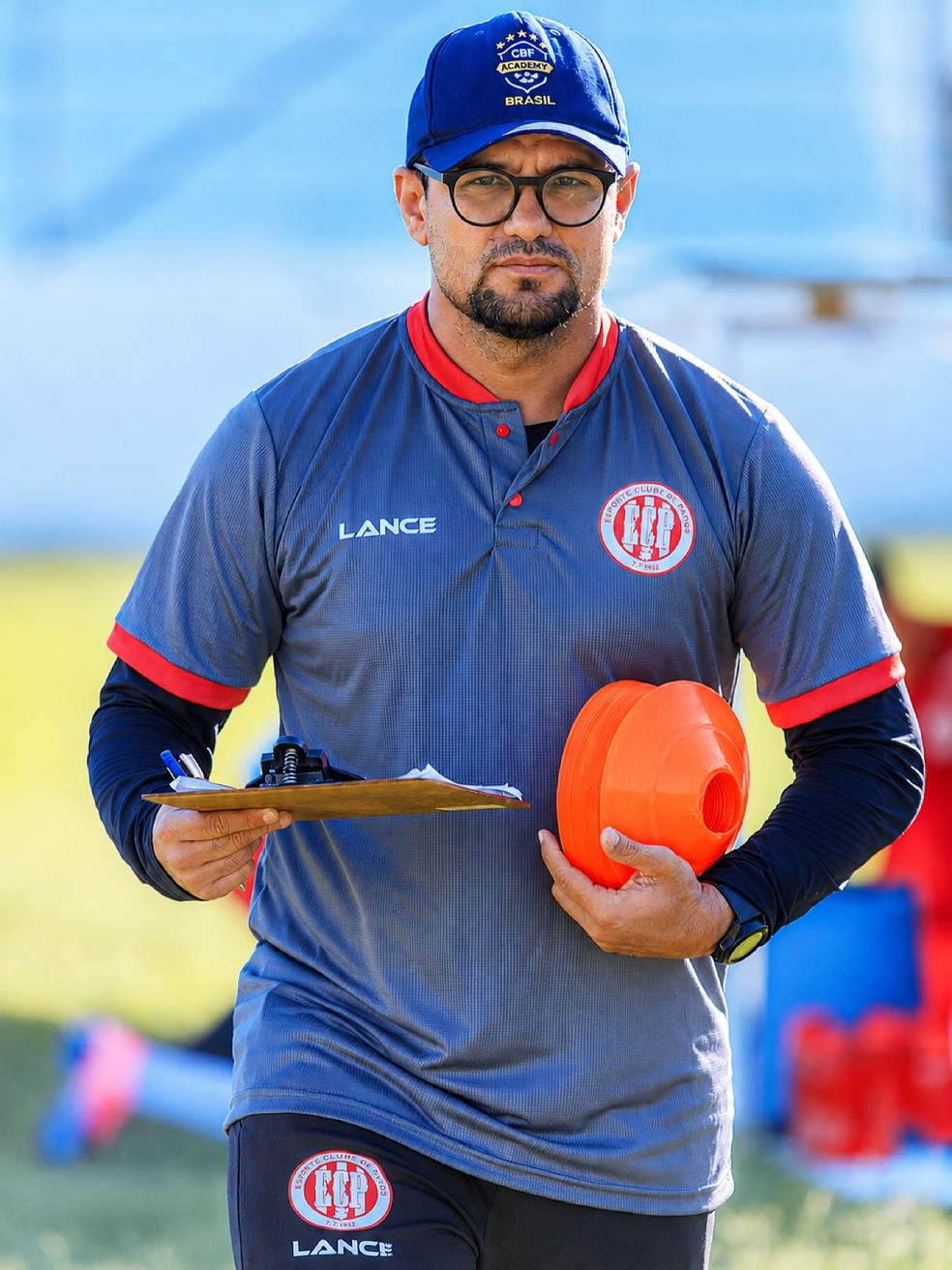 Alexandre L�cio, preparador f�sico do Esporte de Patos � Foto: Arquivo Pessoal