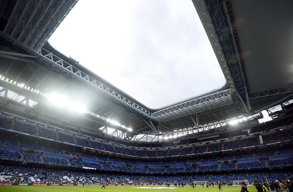 Real Madrid x Chelsea Santiago Bernabéu Champions — Foto: Reuters