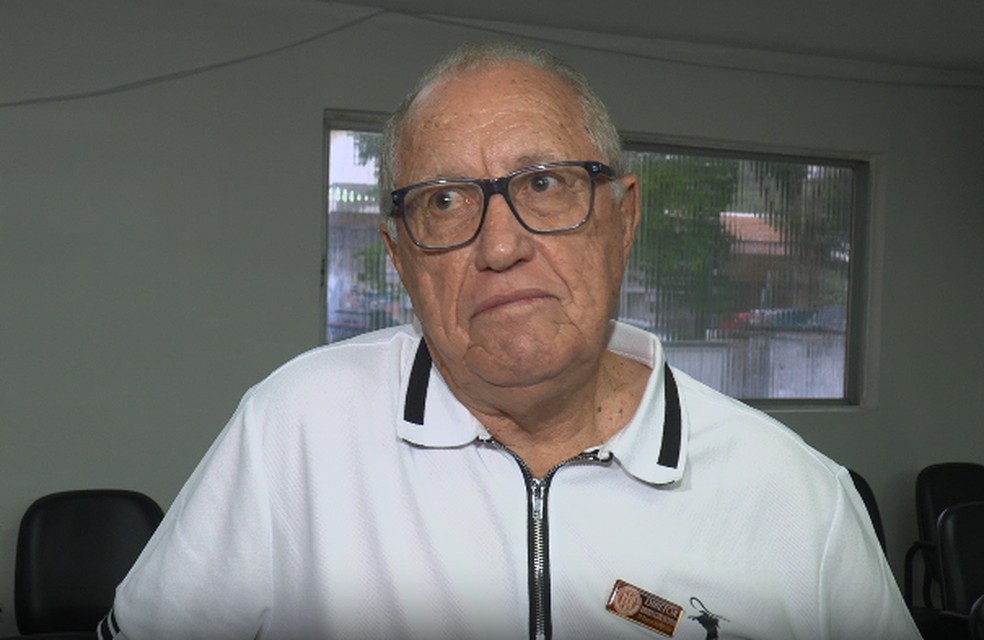 M�rio Leit�o, conselheiro do Esporte de Patos � Foto: Reprodu��o/Tv Cabo Branco
