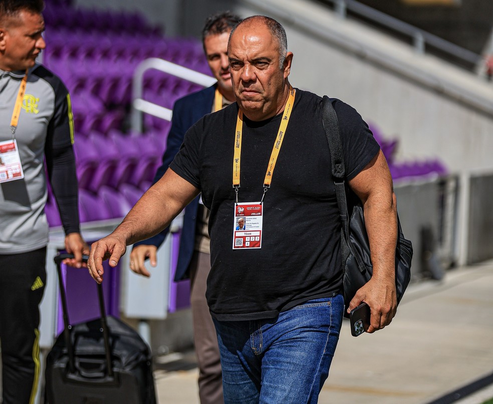 Marcos Braz no estádio do Orlando City — Foto: @Marcelinho.fotografia