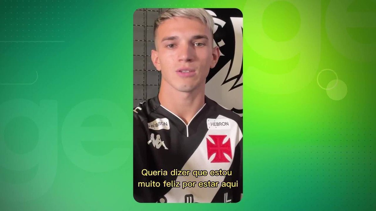 Vasco anuncia a contratação de Luca Orellano, meia-atacante e