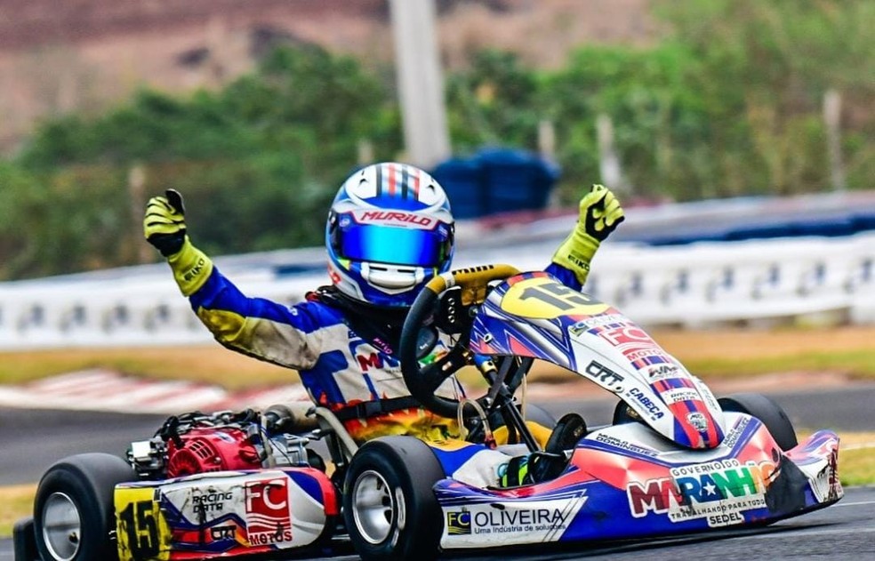 Maranhense Matias Dominguez &eacute; vice-campe&atilde;o brasileiro de Kart | Ge