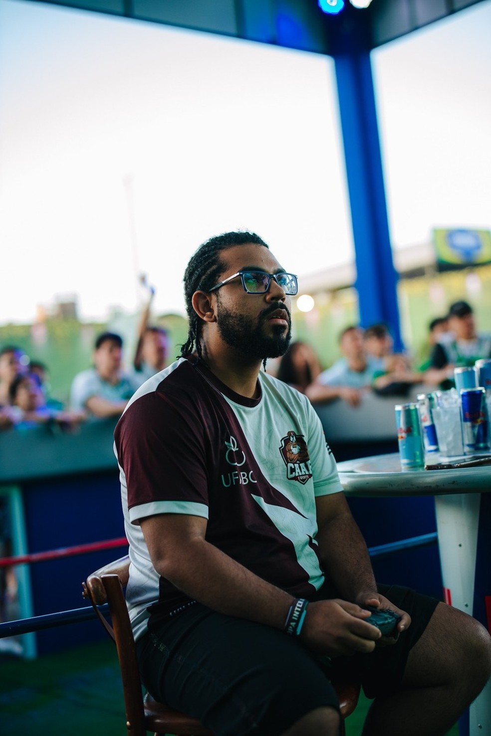 Apresentação do Coed 3NT e torcida na Arena da CIA
